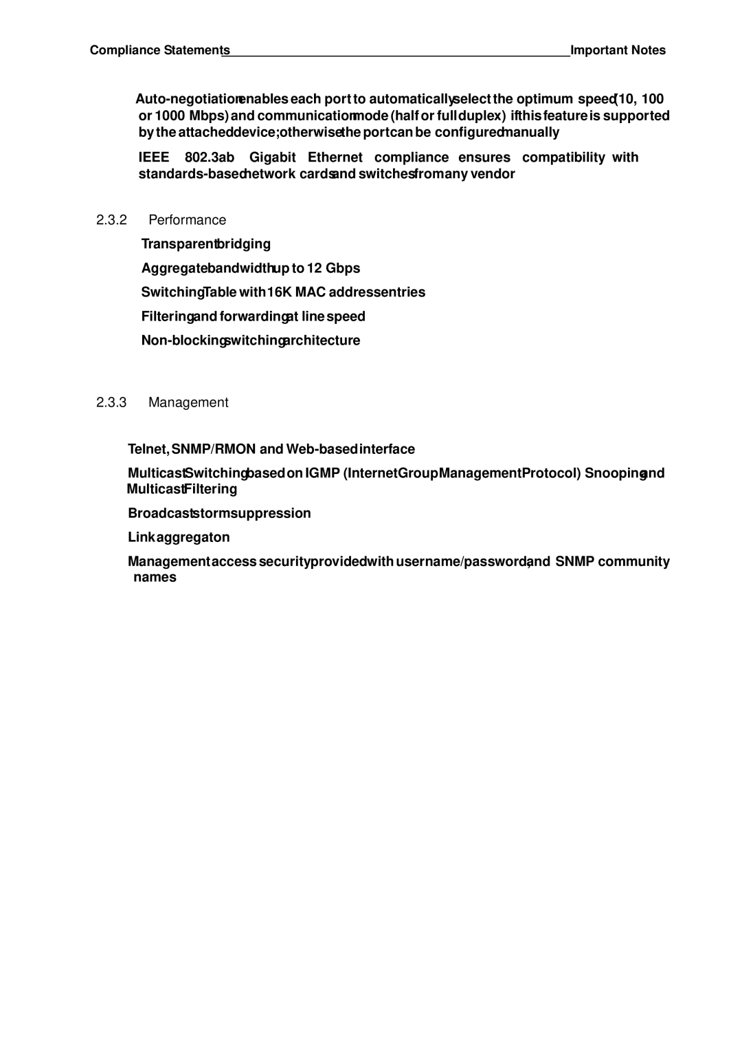 Fujitsu BX600 manual Performance, Management 