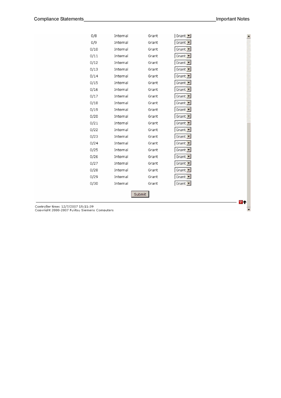 Fujitsu BX600 manual Compliance Statements Important Notes 