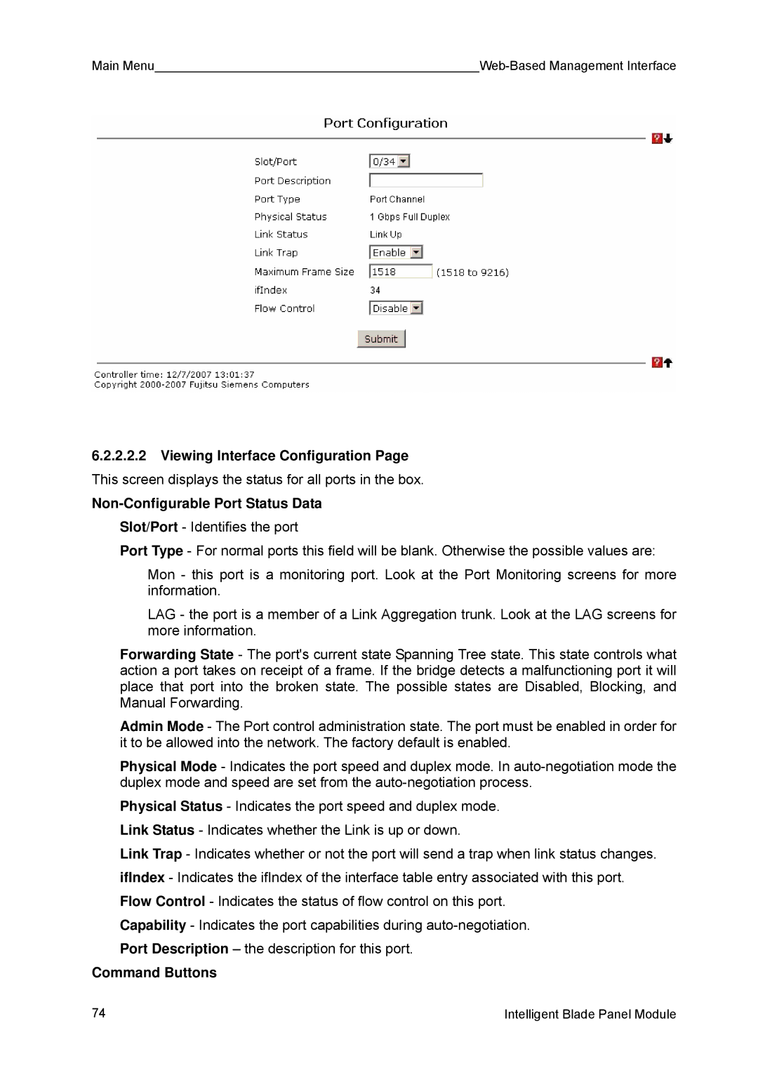 Fujitsu BX600 manual Intelligent Blade Panel Module 