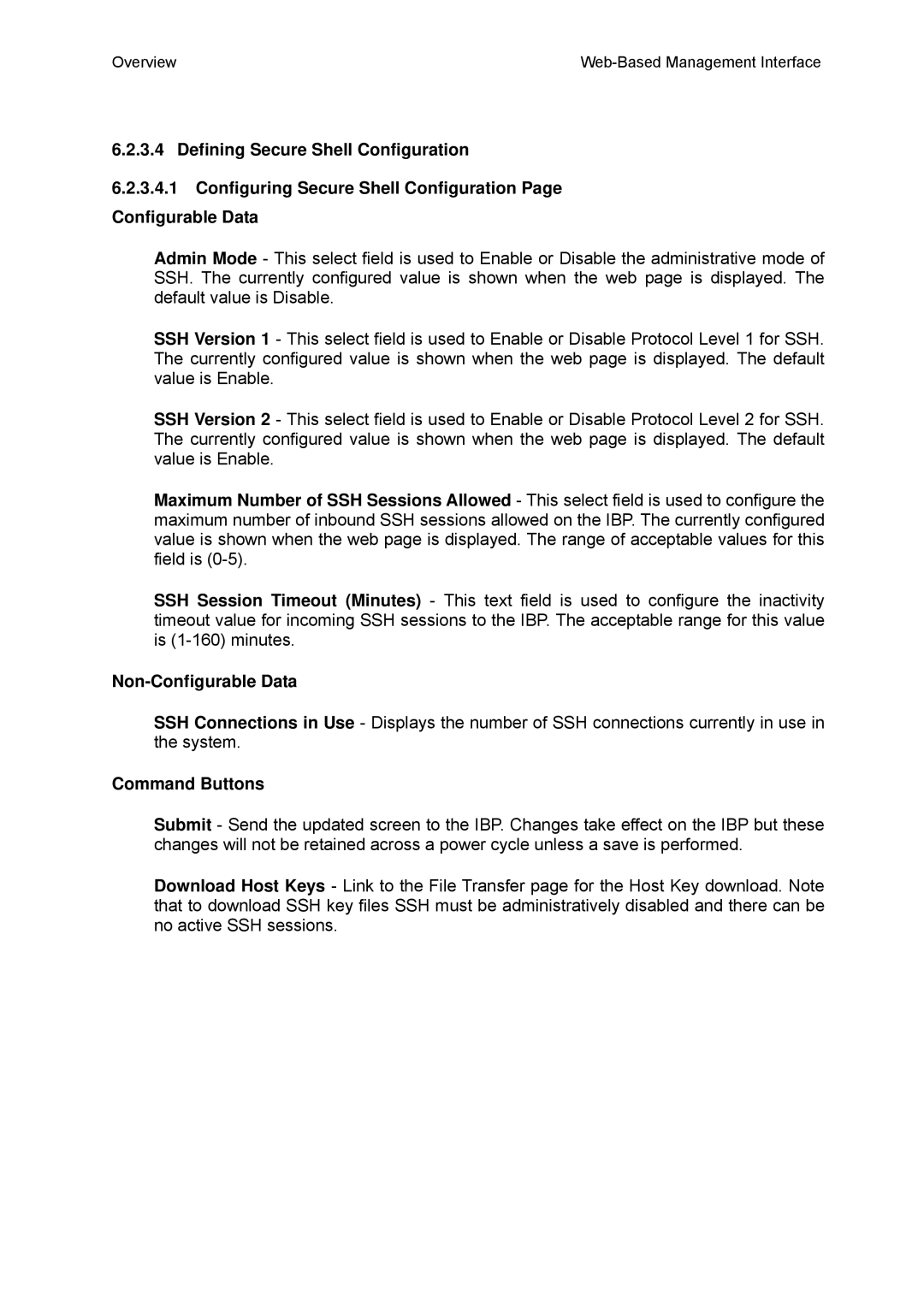 Fujitsu BX600 manual Non-Configurable Data 