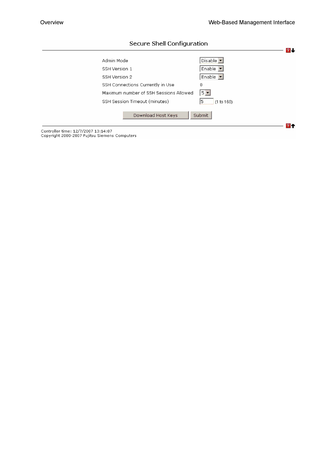 Fujitsu BX600 manual Overview Web-Based Management Interface 