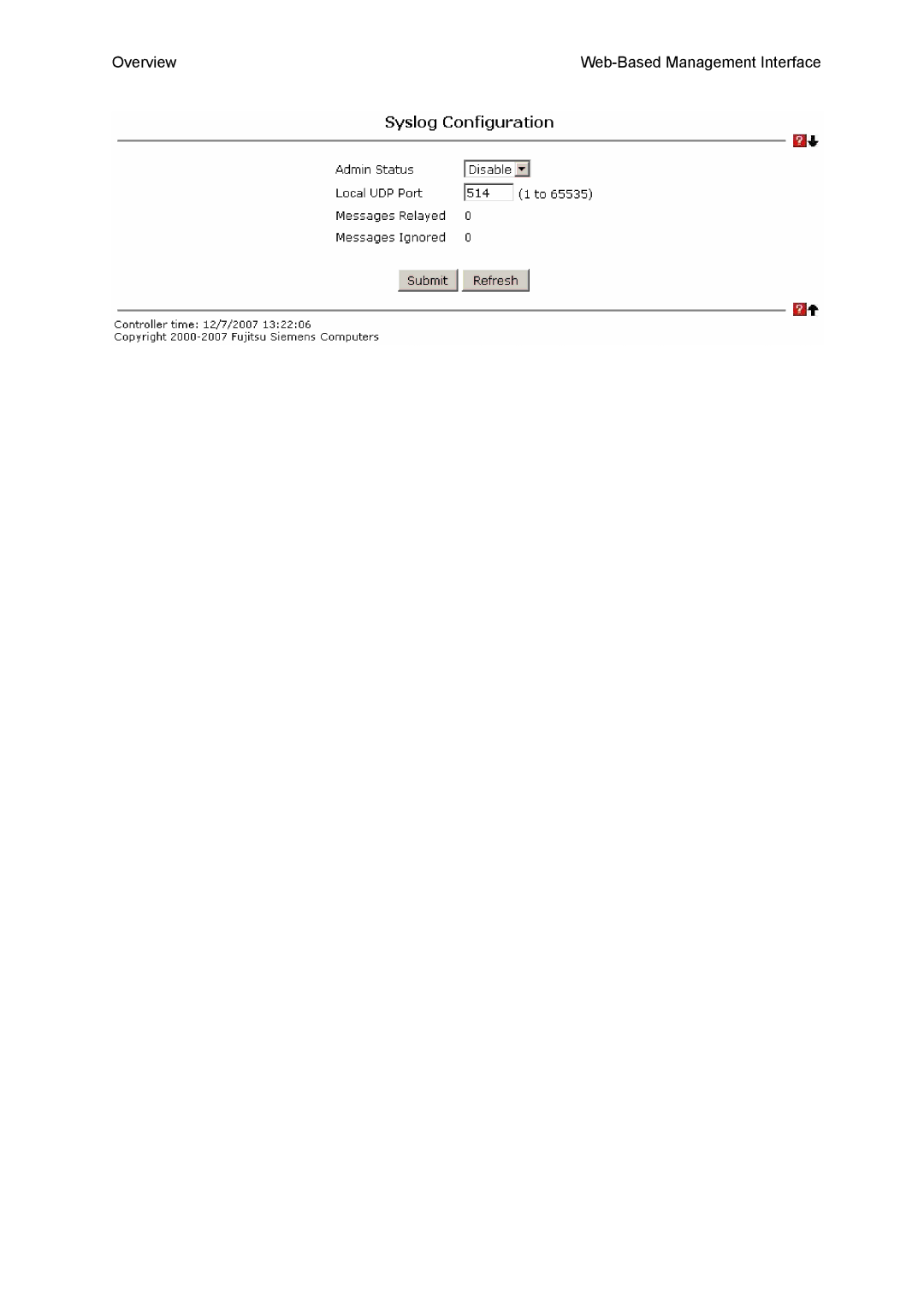 Fujitsu BX600 manual Overview Web-Based Management Interface 