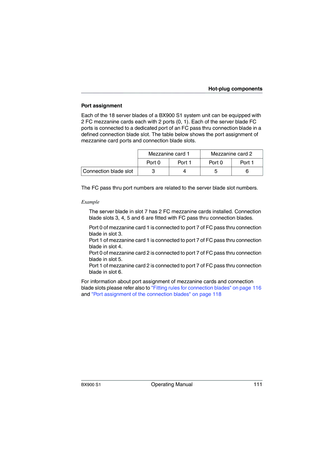 Fujitsu BX900 S1 manual Operating Manual 111 