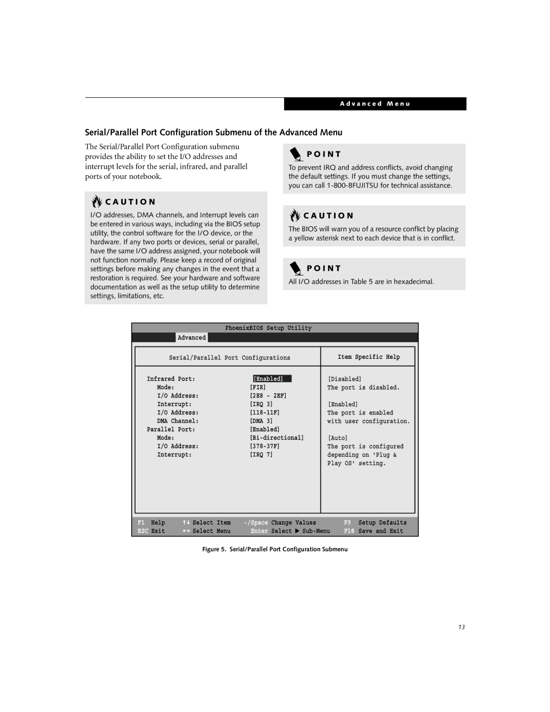 Fujitsu C-6591, C-6581 manual Enabled, Fir 