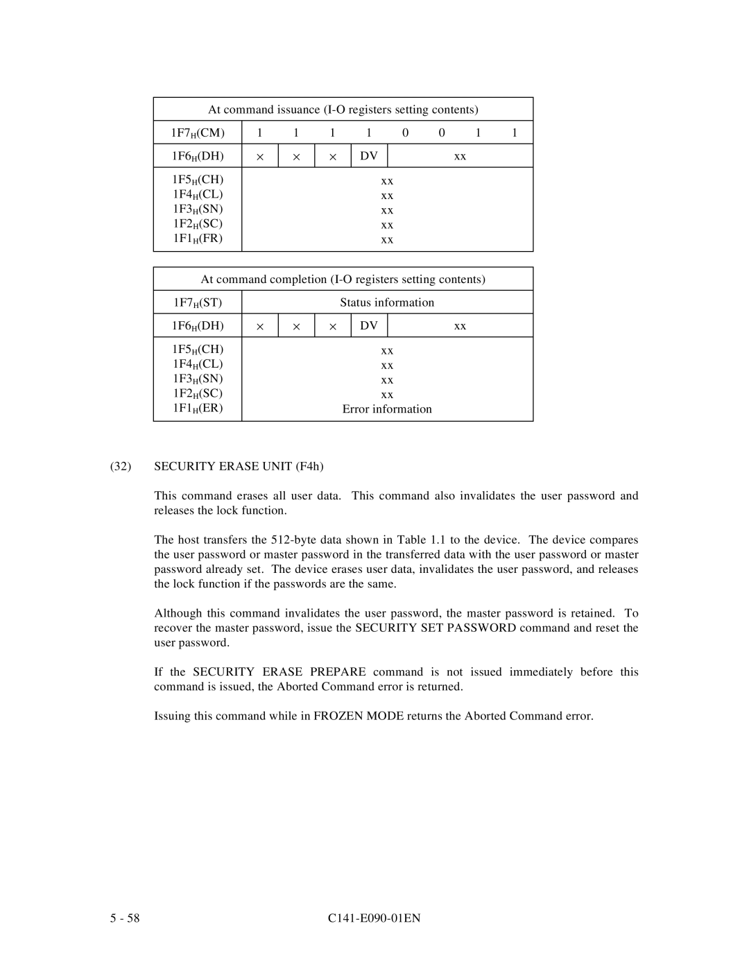 Fujitsu C141-E090-02EN manual 