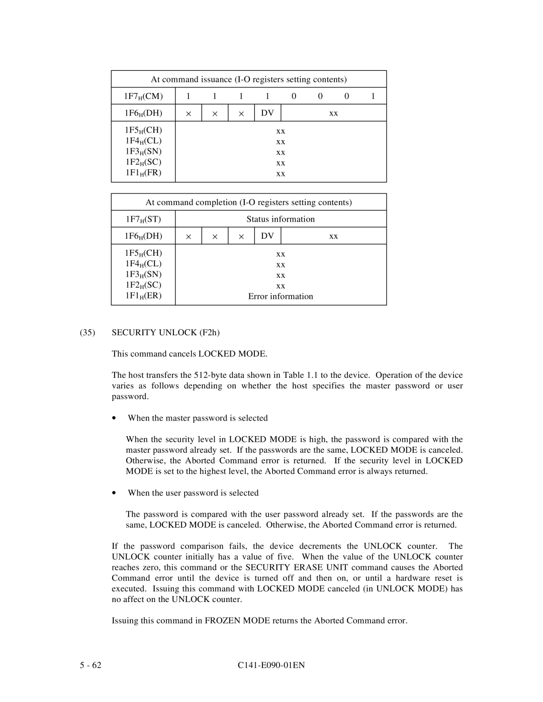 Fujitsu C141-E090-02EN manual 