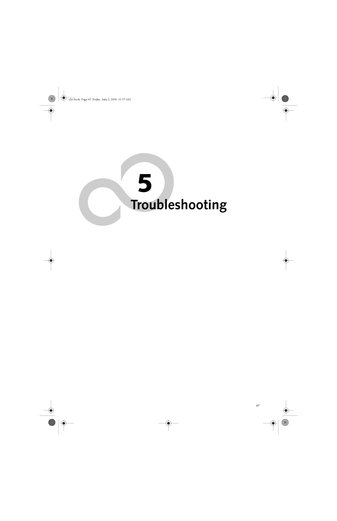 Fujitsu C1410 manual Troubleshooting 