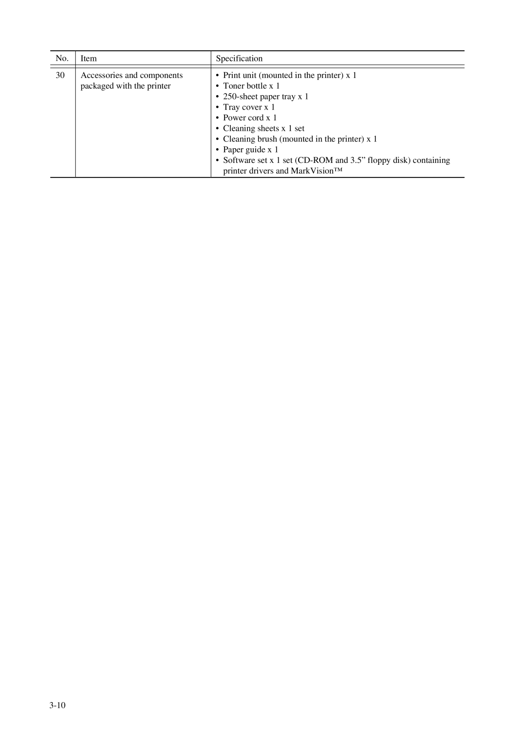 Fujitsu C145-C037-01EN manual Specification 