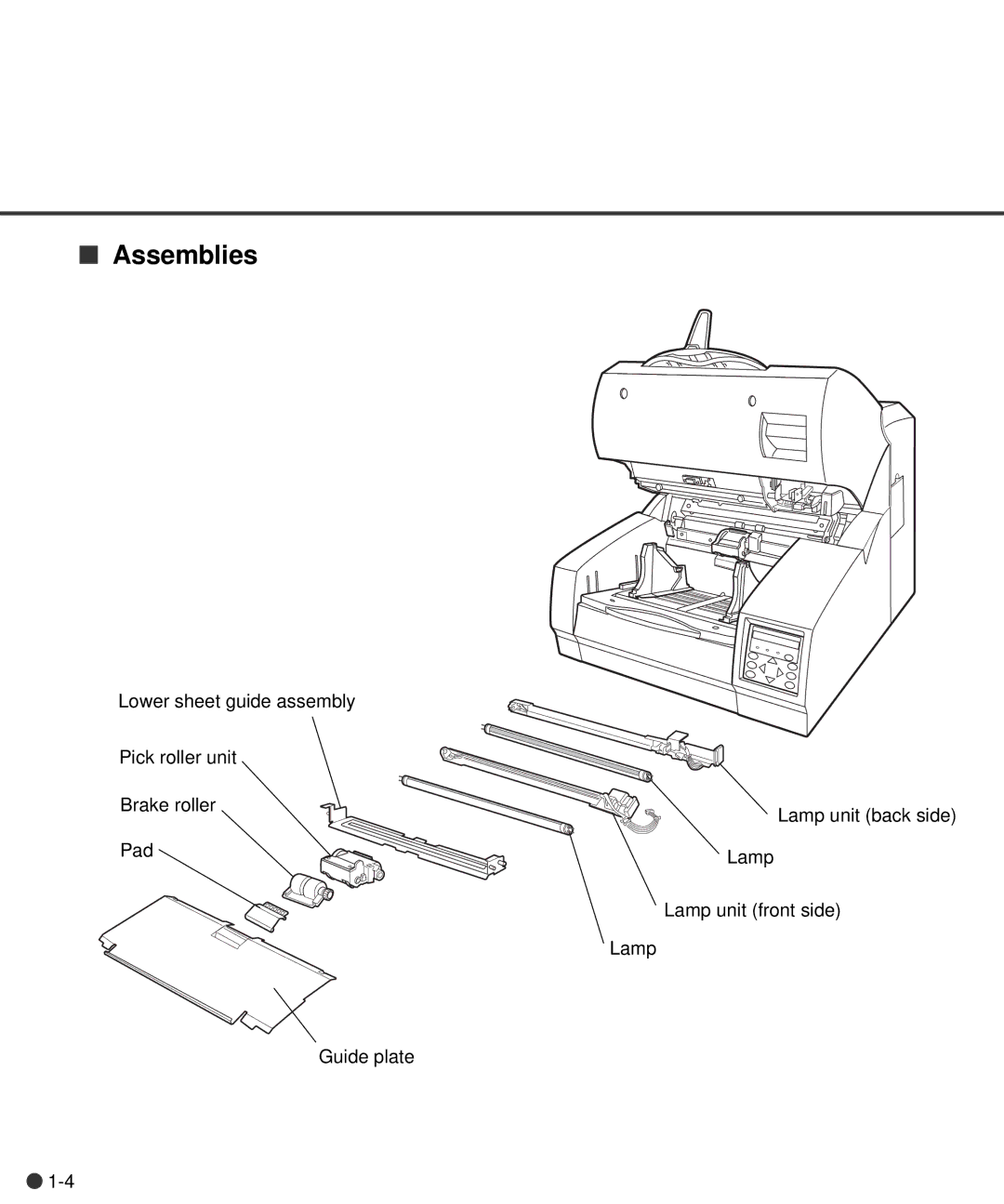 Fujitsu C150-E141-02EN manual Assemblies 