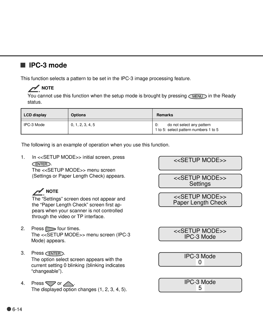 Fujitsu C150-E141-02EN manual IPC-3 mode, IPC-3 Mode 