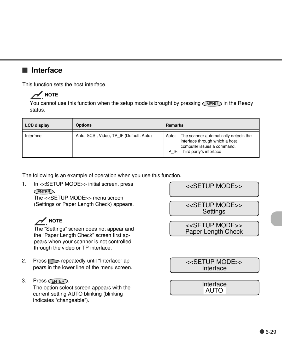 Fujitsu C150-E141-02EN manual Interface 