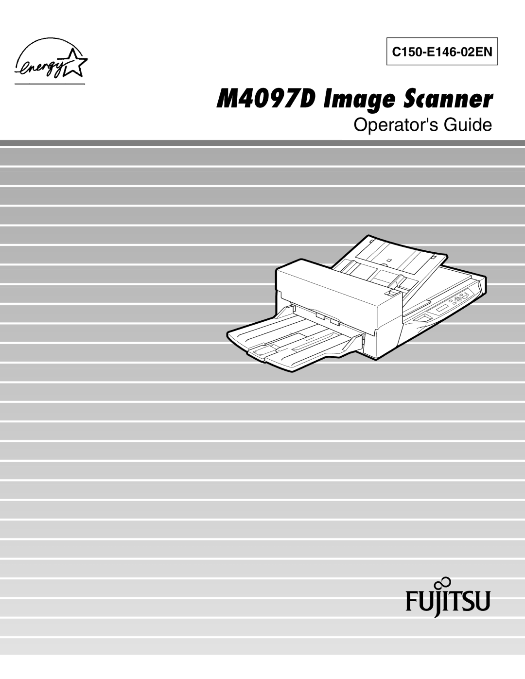 Fujitsu C150-E146-02EN manual M4097D Image Scanner 