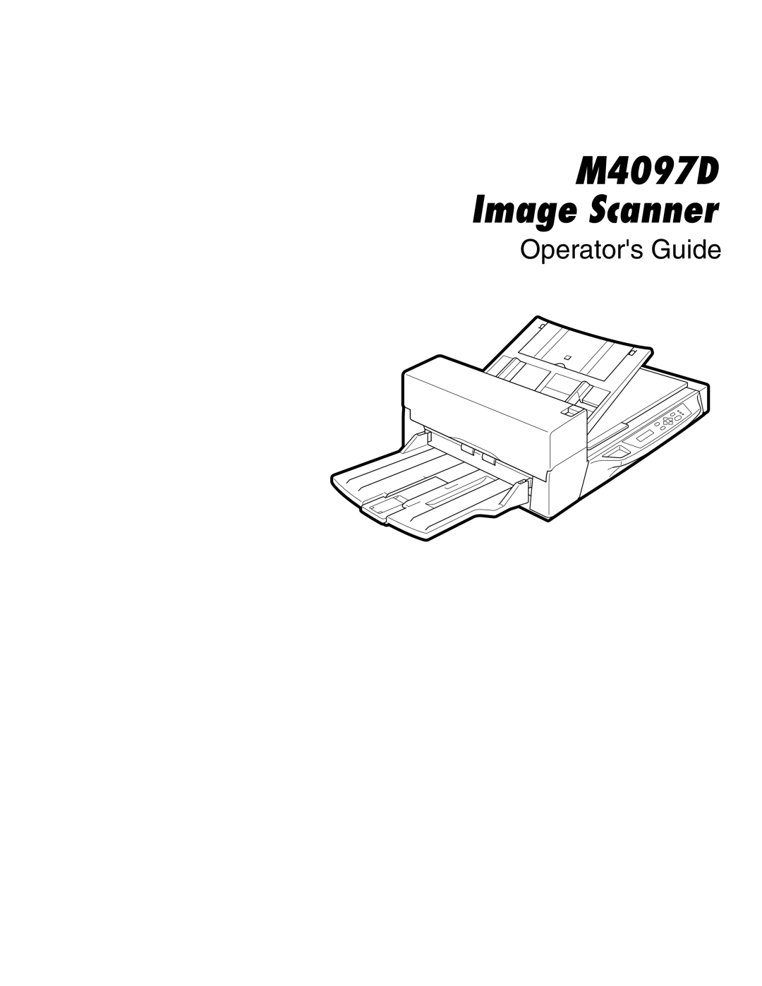 Fujitsu C150-E146-02EN manual M4097D Image Scanner 