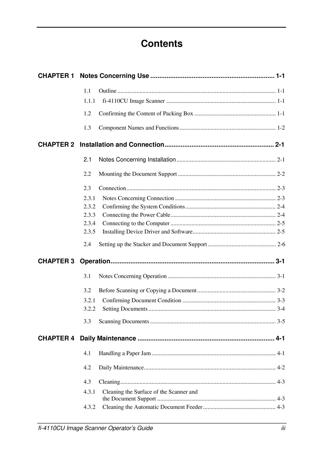 Fujitsu C150-E194-01EN manual Contents 