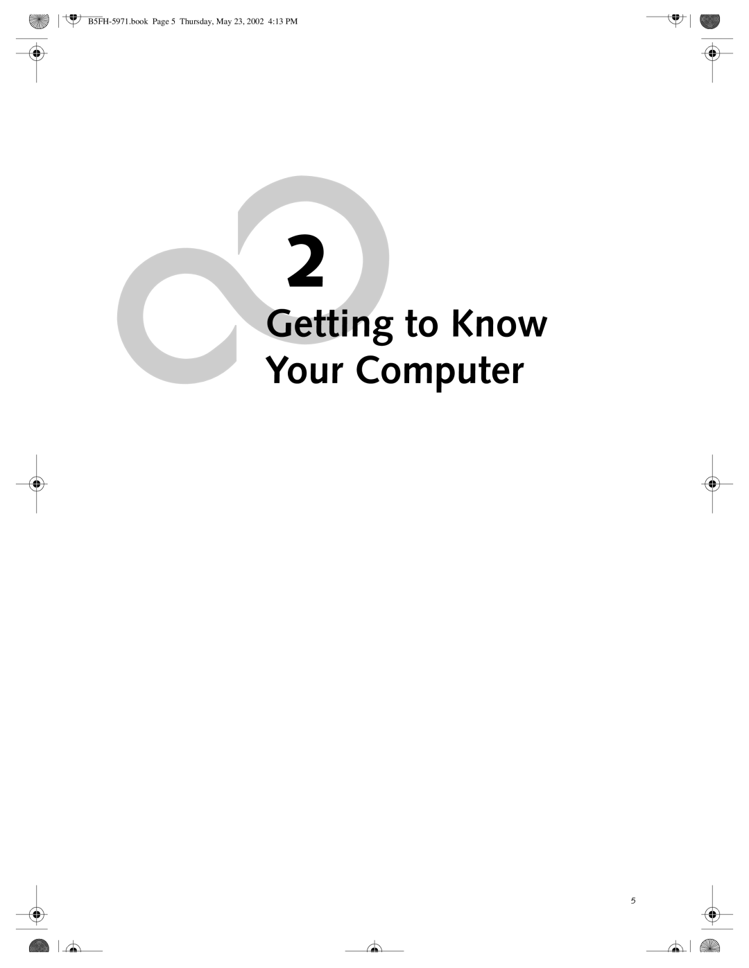 Fujitsu C2010, C2111 manual Getting to Know Your Computer 