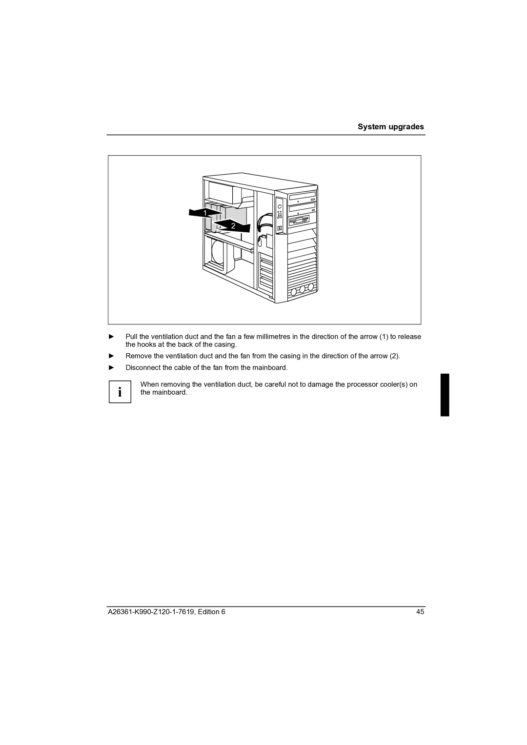 Fujitsu CELCIUS M/V/R manual System upgrades 