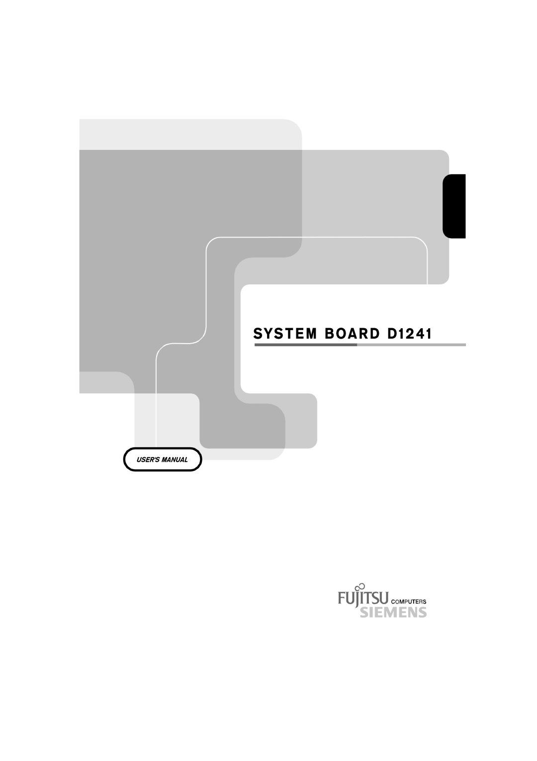 Fujitsu D1241 manual 