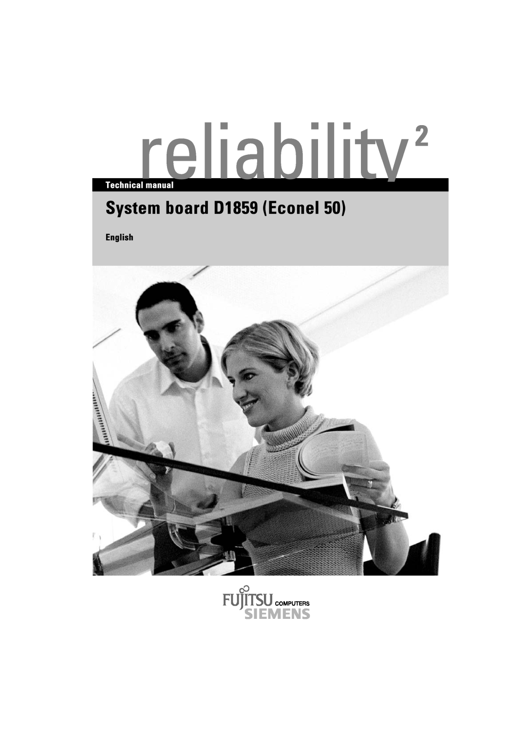 Fujitsu technical manual English, reliability2, System board D1859 Econel, Technical manual 