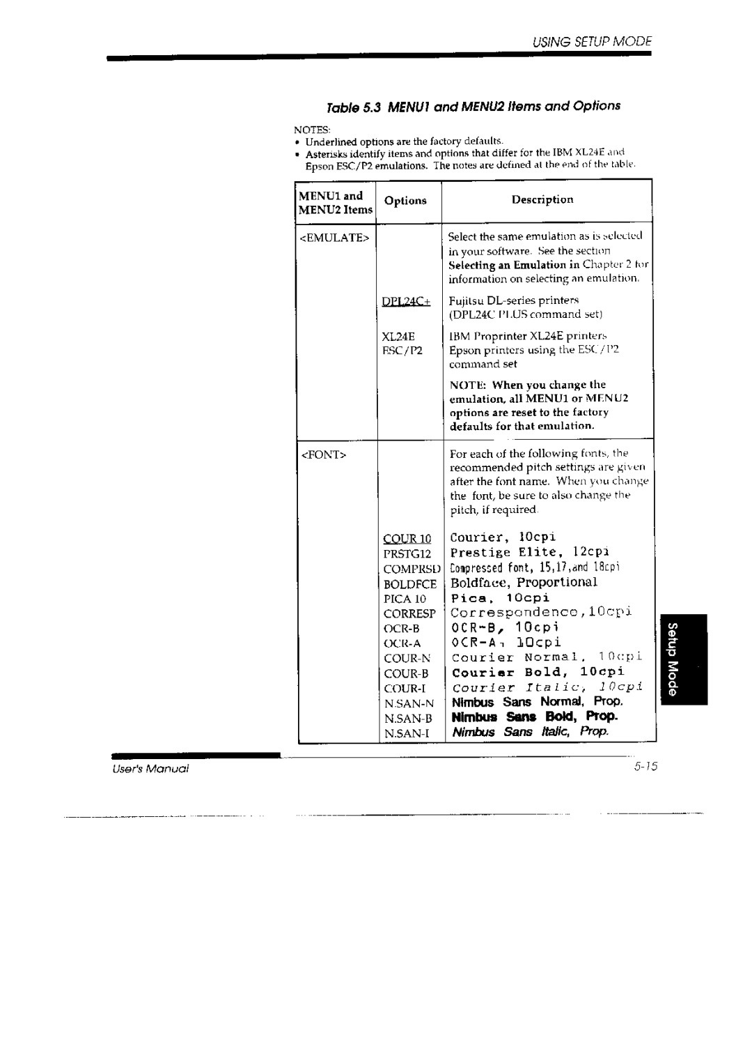 Fujitsu 3800 Pro, DL 3700 Pro manual 