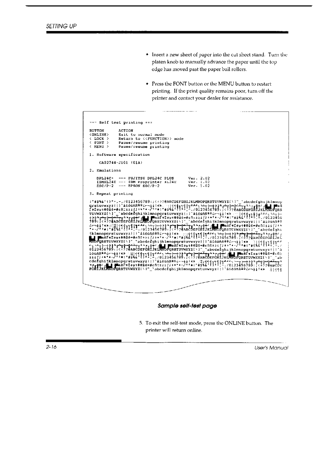 Fujitsu DL 3700 Pro, 3800 Pro manual 