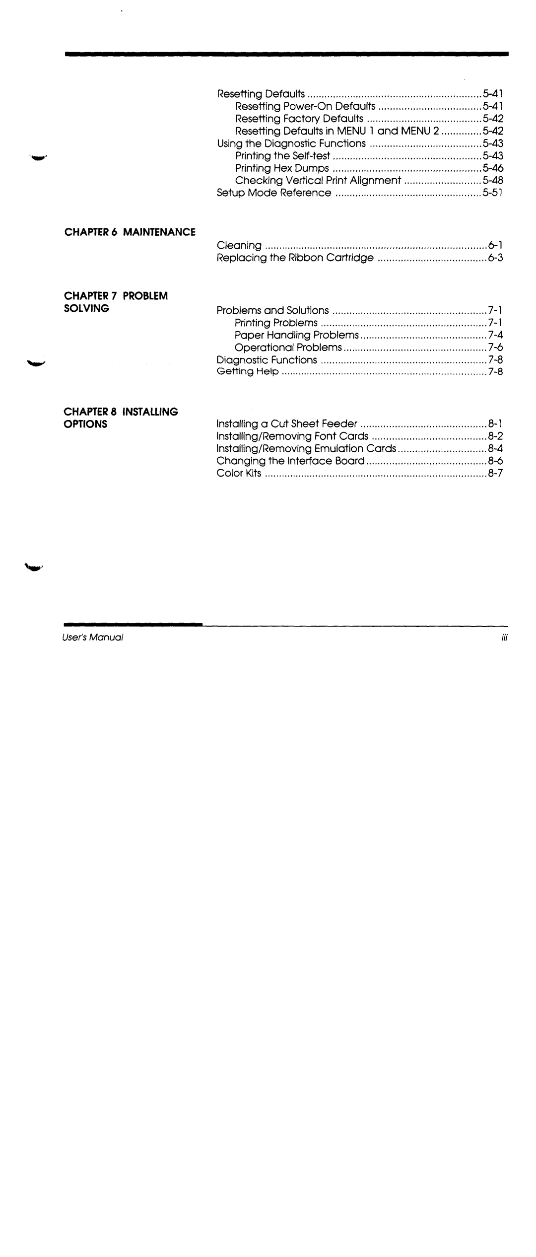 Fujitsu DL1100 manual 