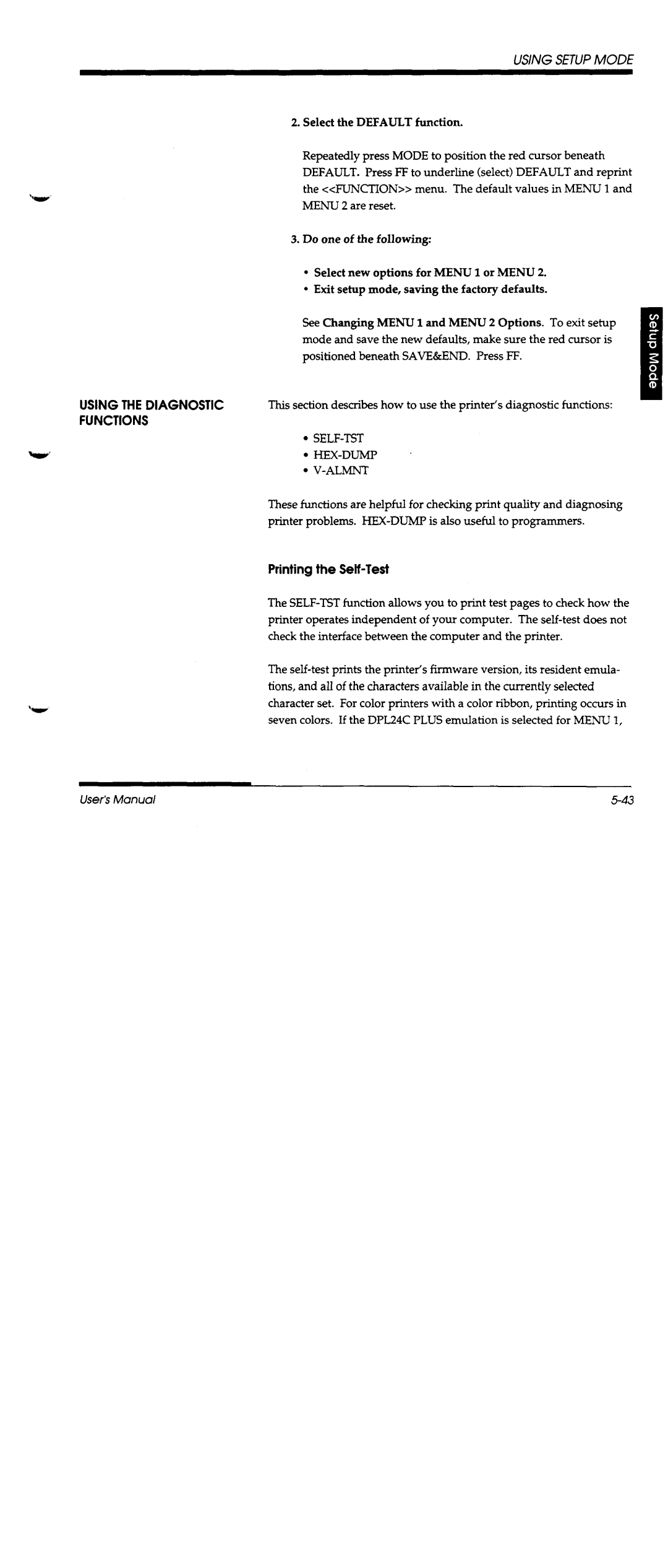 Fujitsu DL1100 manual 