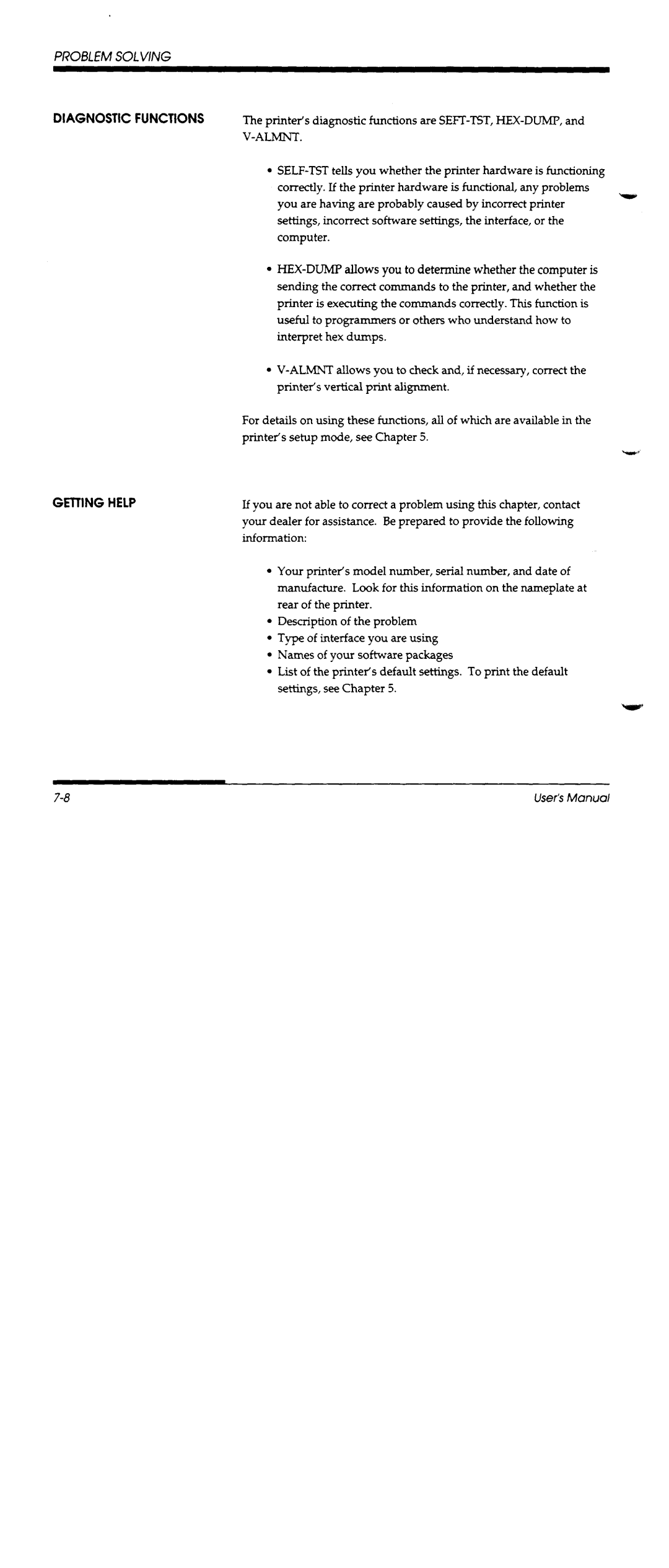 Fujitsu DL1100 manual 