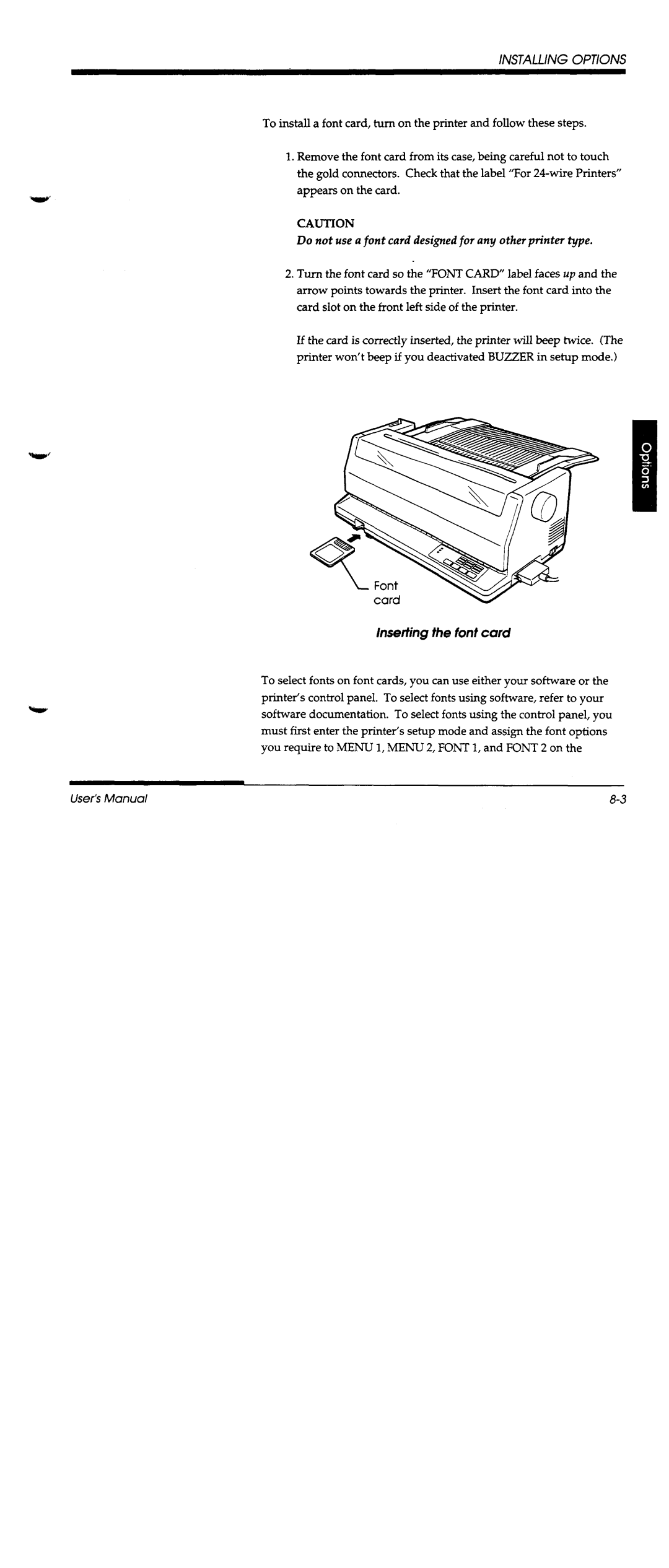 Fujitsu DL1100 manual 