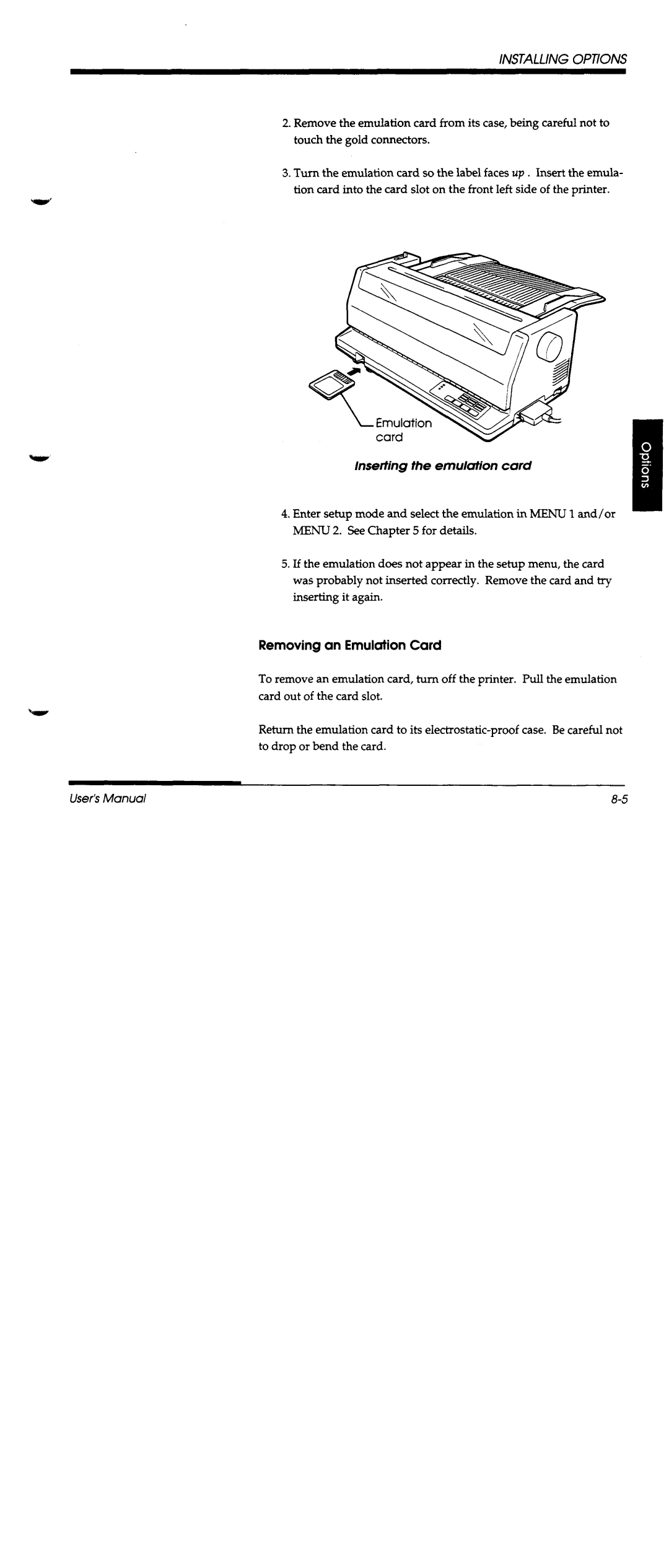 Fujitsu DL1100 manual 