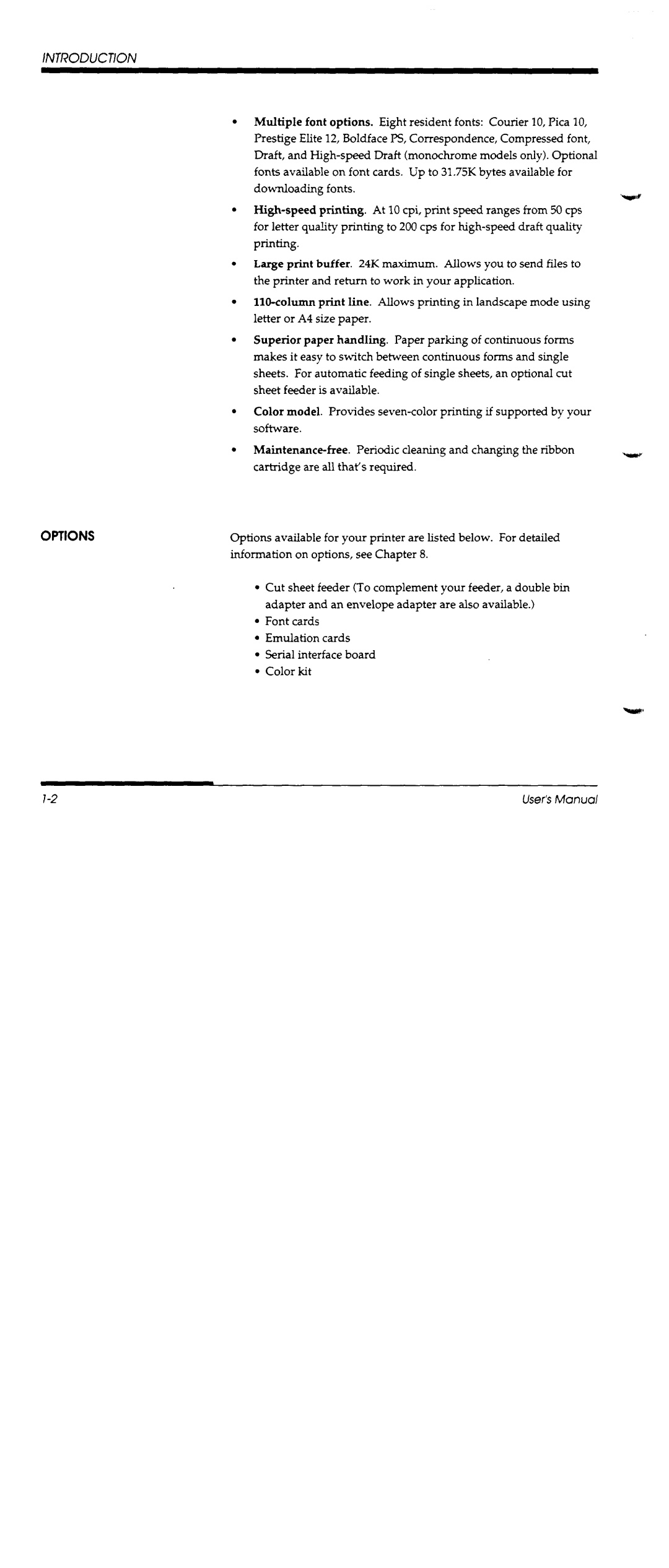 Fujitsu DL1100 manual 