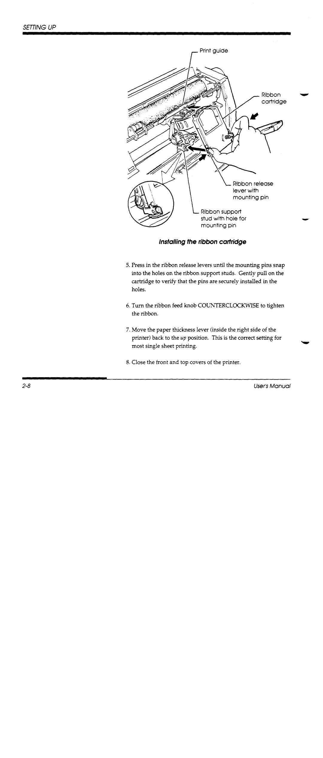 Fujitsu DL1100 manual 