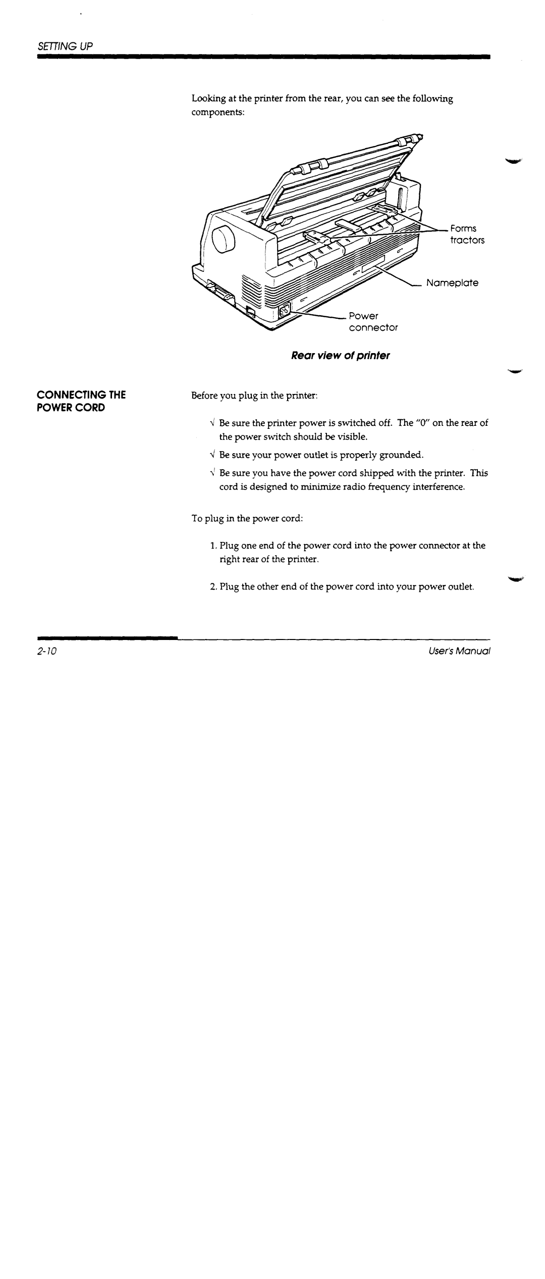 Fujitsu DL1100 manual 