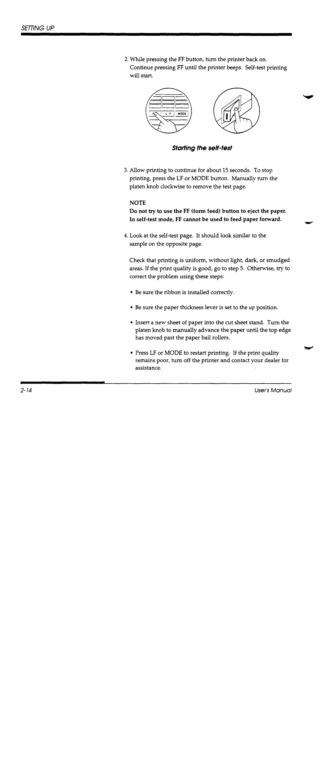 Fujitsu DL1100 manual 