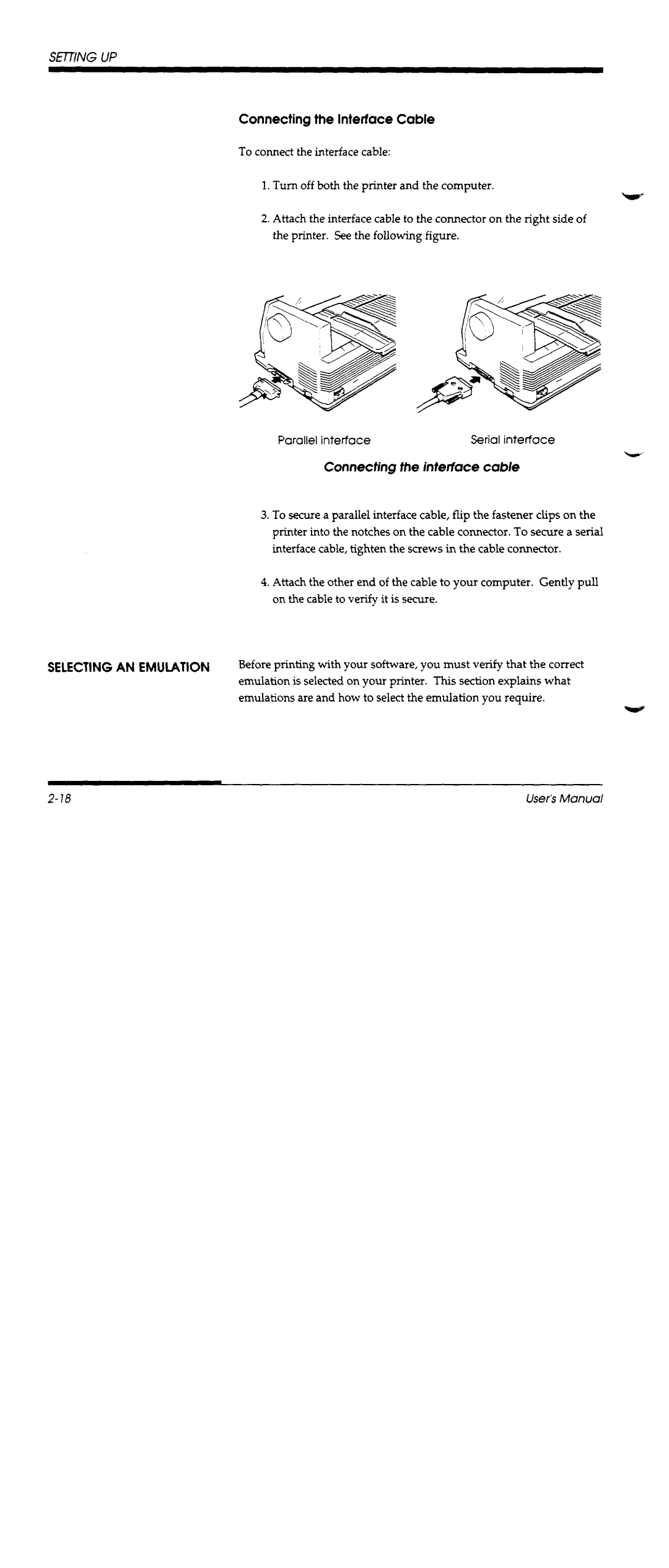 Fujitsu DL1100 manual 