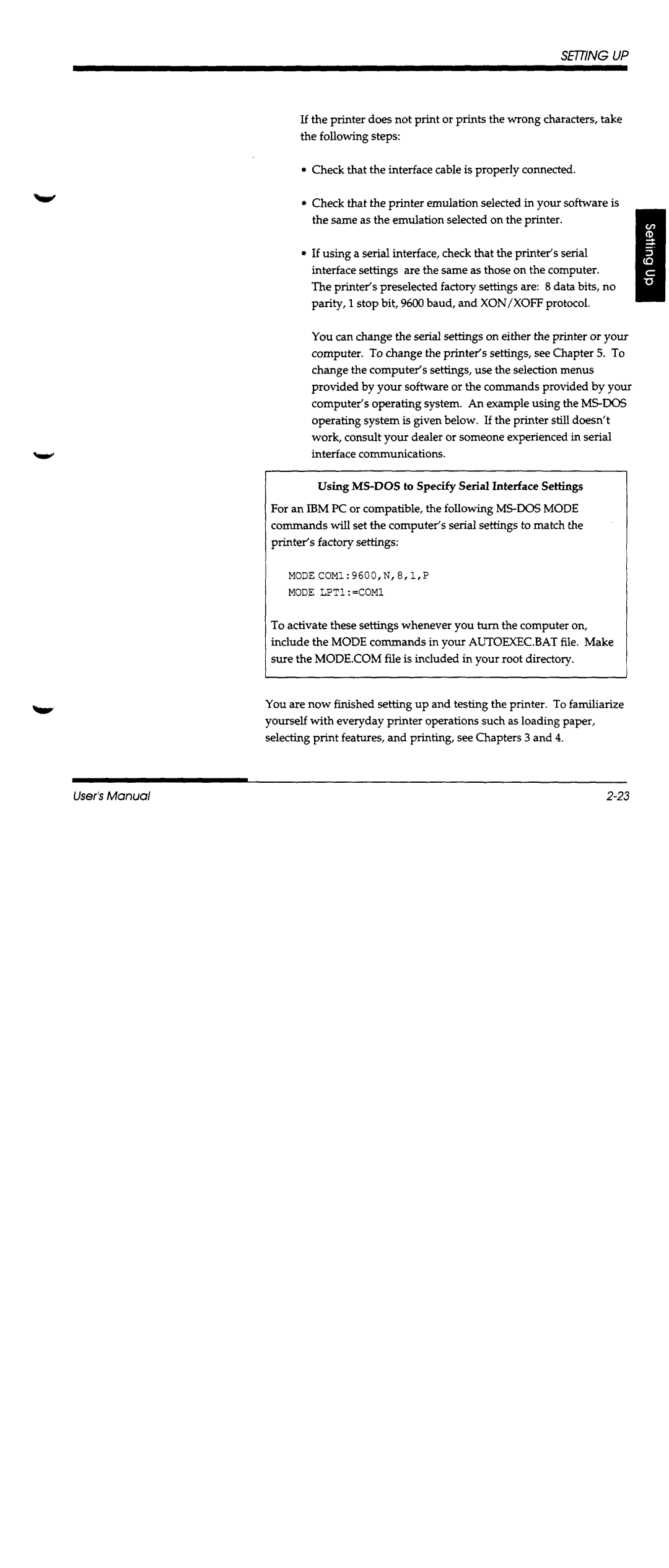 Fujitsu DL1100 manual 