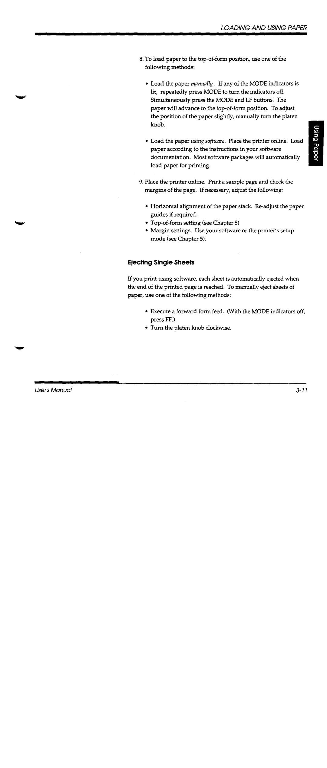 Fujitsu DL1100 manual 