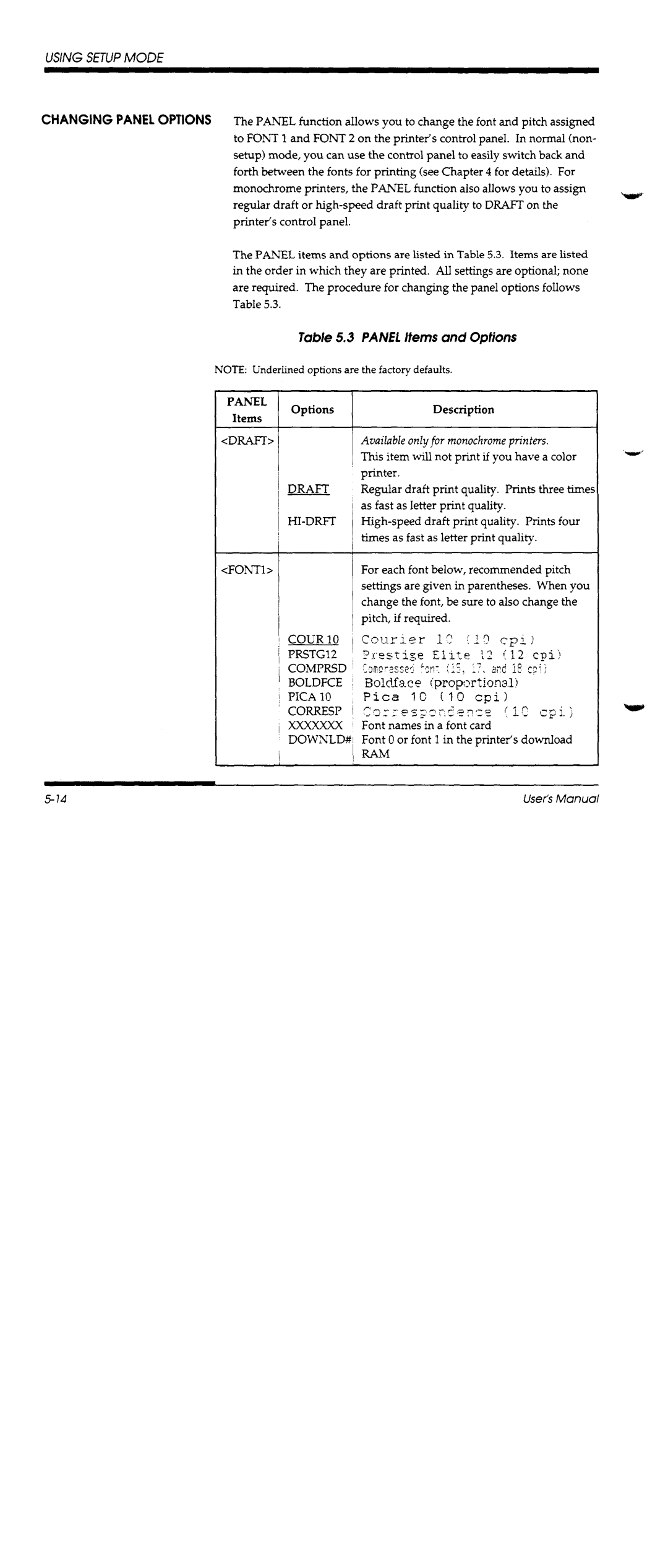 Fujitsu DL1100 manual 