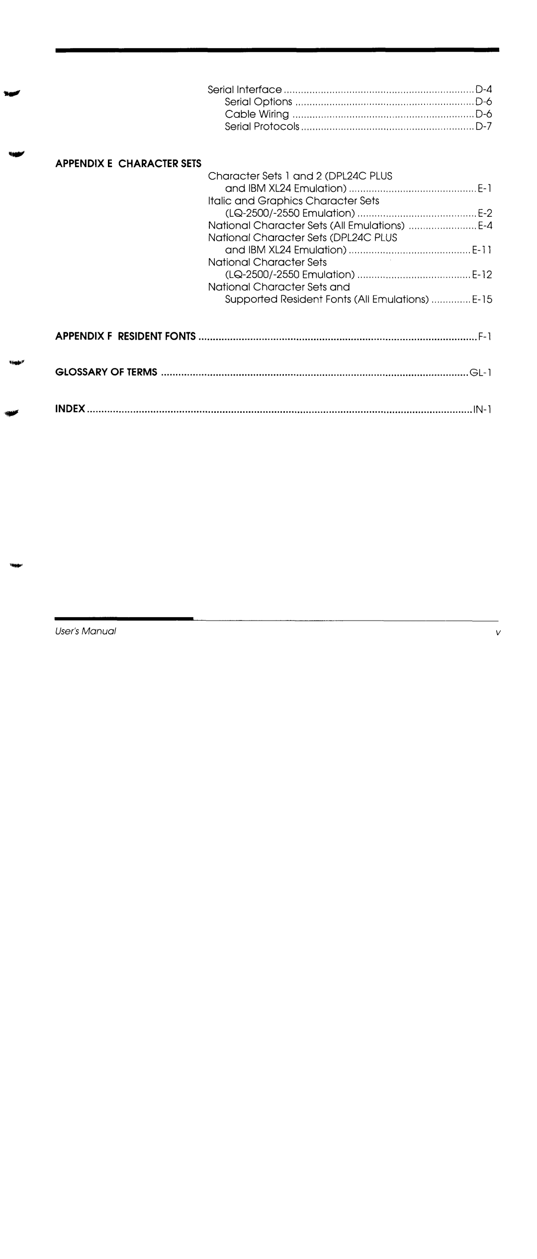 Fujitsu DL1150/1250 manual 