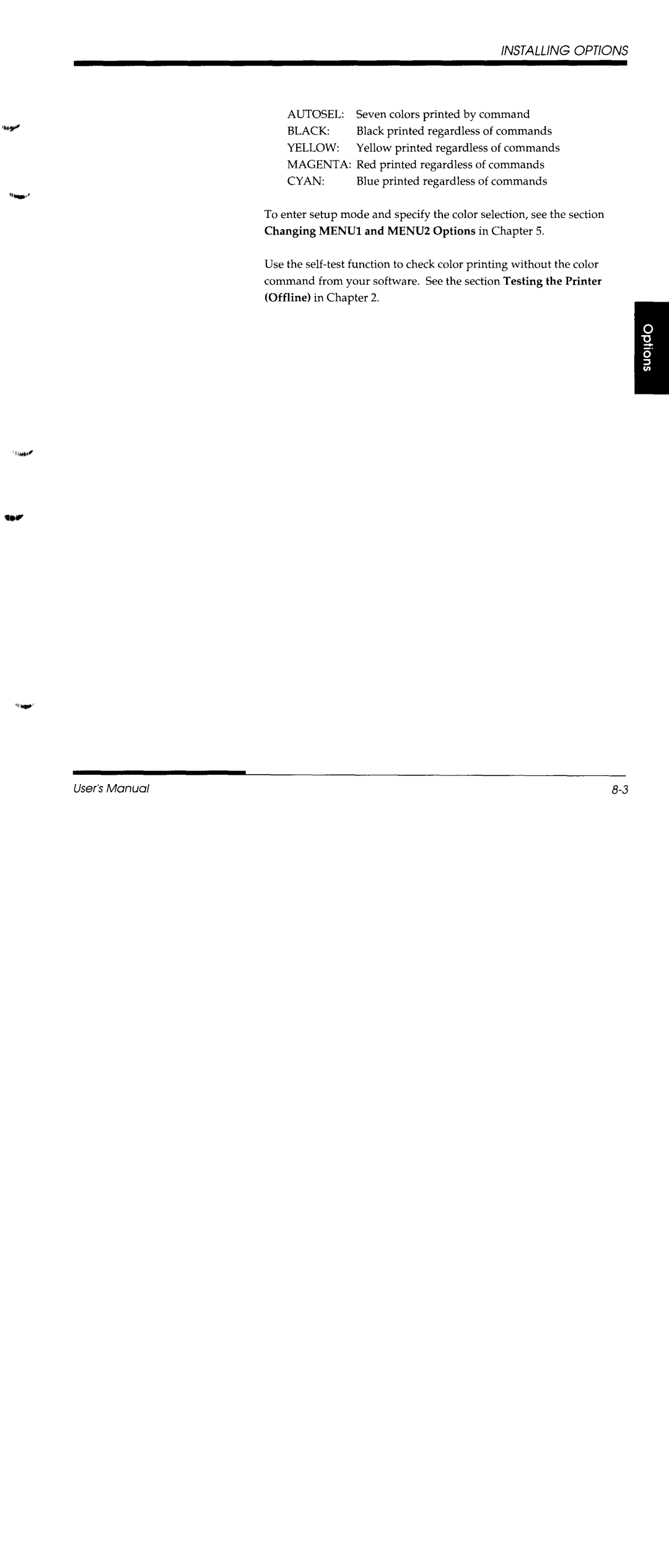 Fujitsu DL1150/1250 manual 