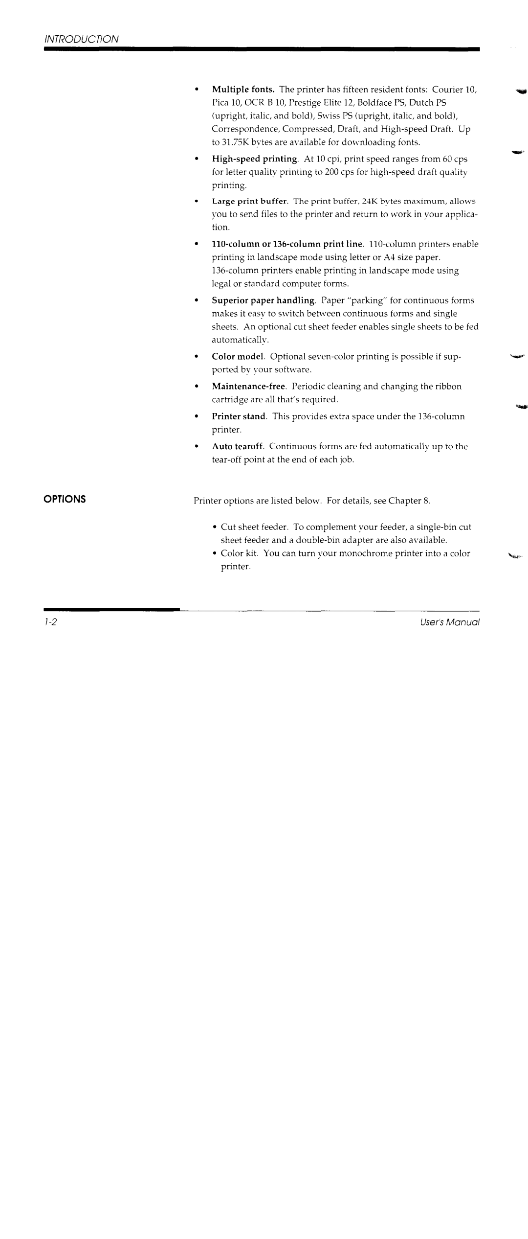 Fujitsu DL1150/1250 manual 