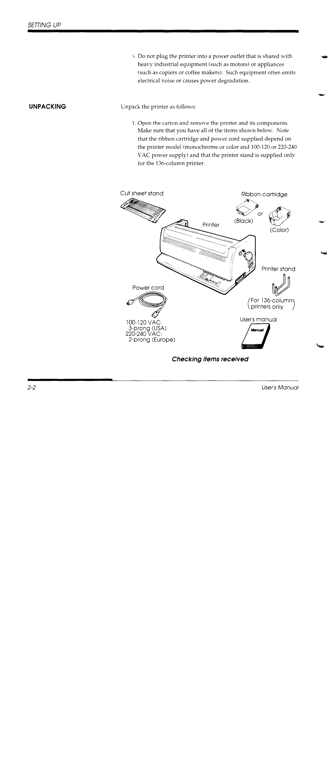 Fujitsu DL1150/1250 manual 