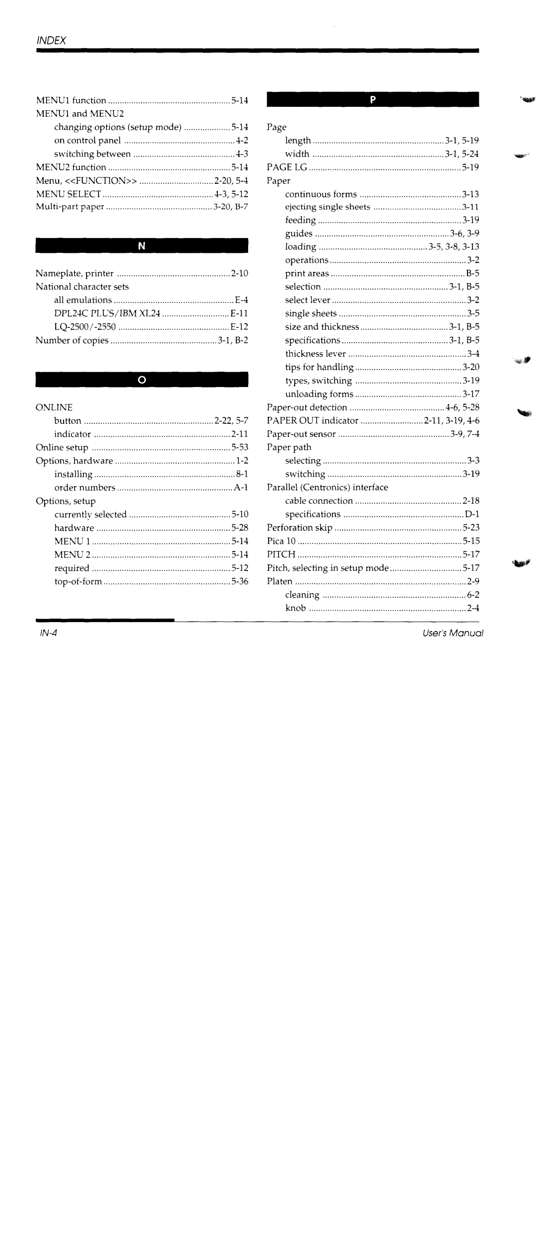 Fujitsu DL1150/1250 manual 