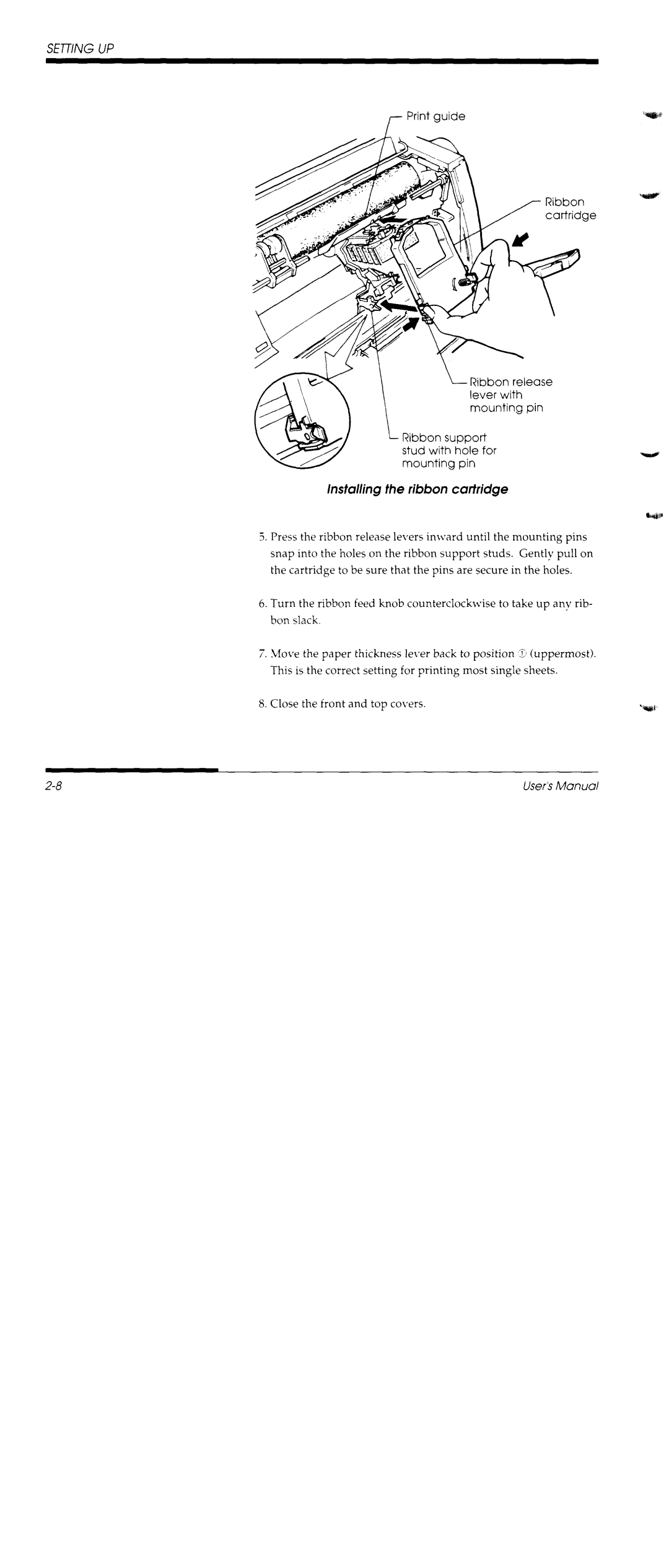 Fujitsu DL1150/1250 manual 