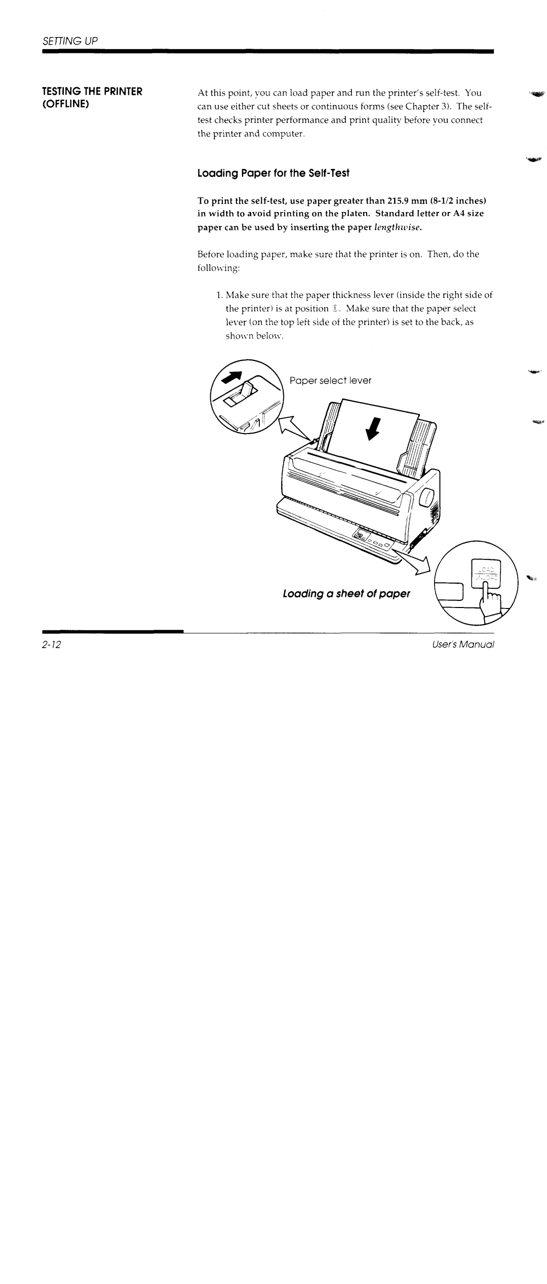 Fujitsu DL1150/1250 manual 