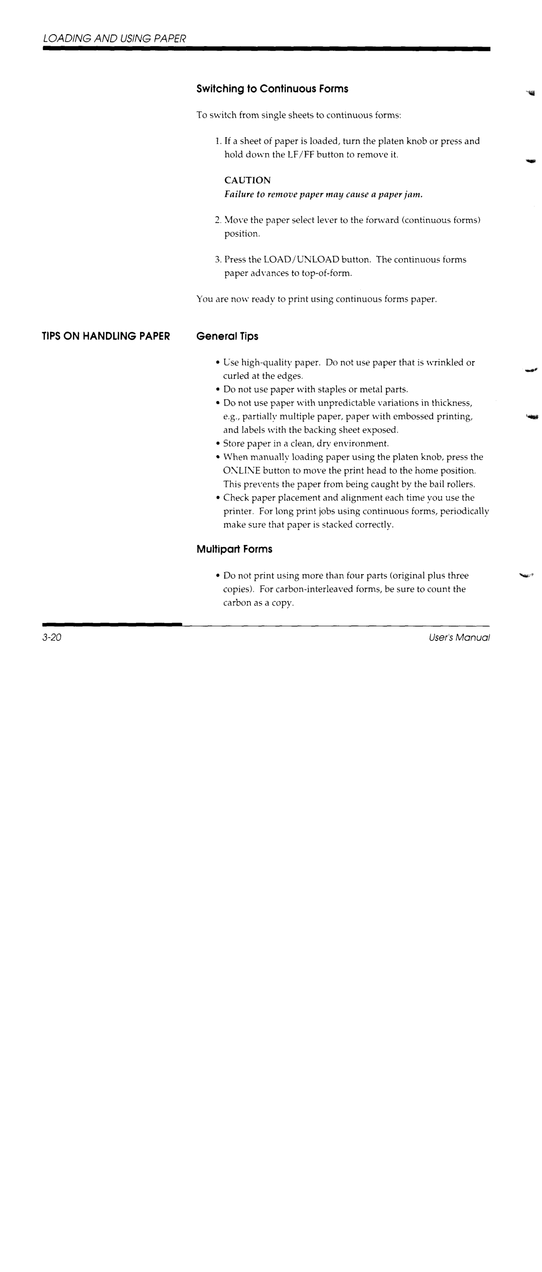 Fujitsu DL1150/1250 manual 