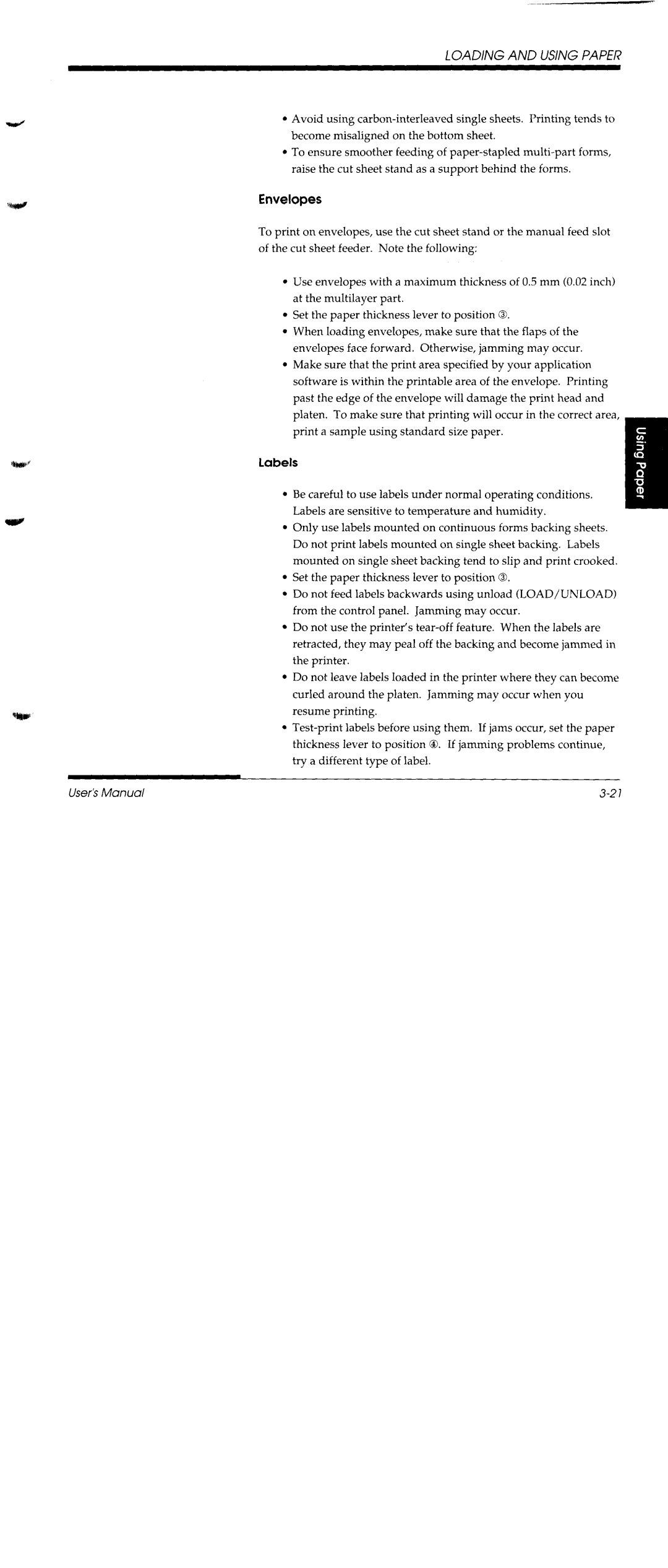 Fujitsu DL1150/1250 manual 