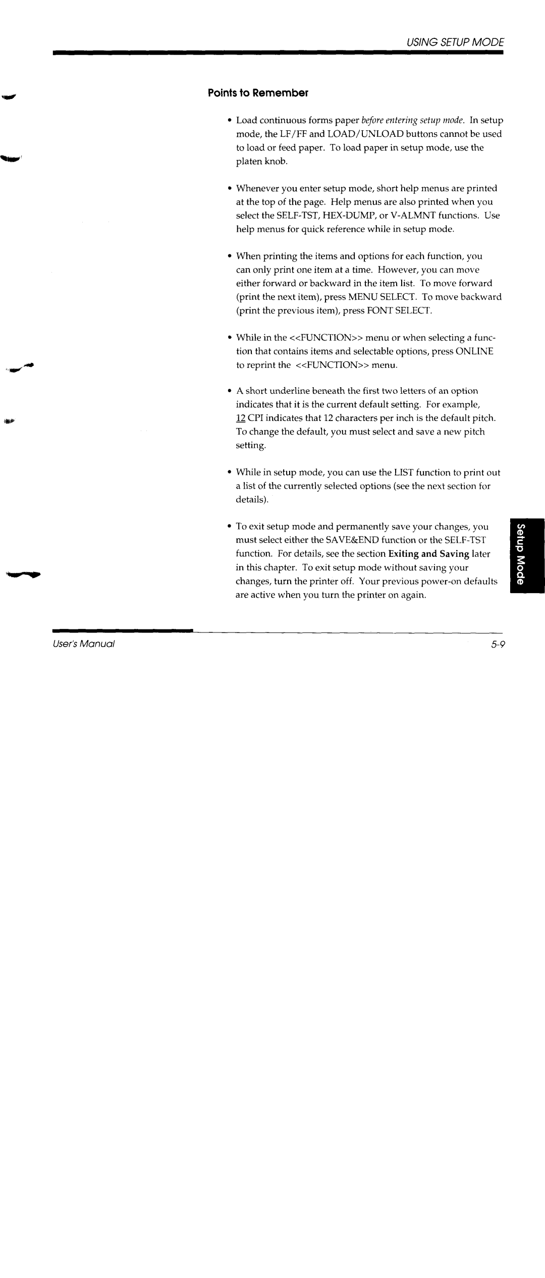 Fujitsu DL1150/1250 manual 