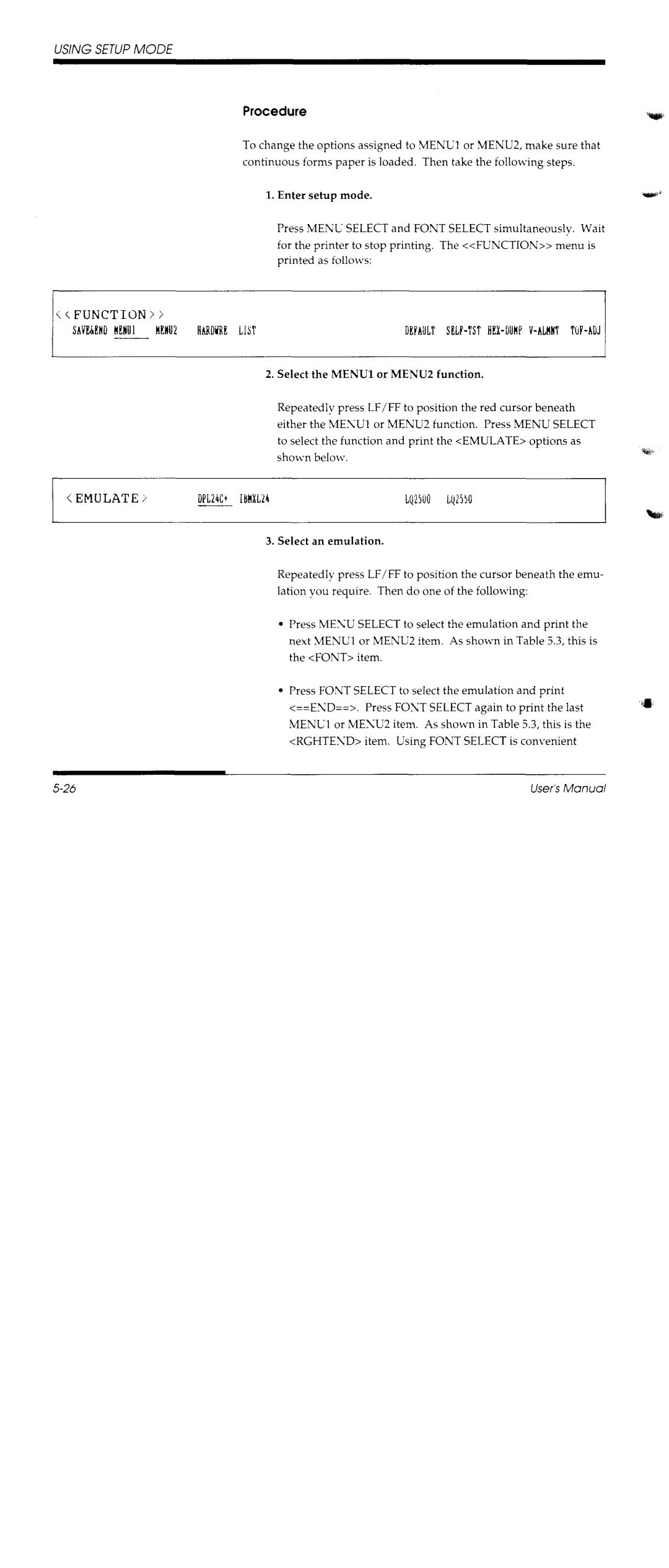 Fujitsu DL1150/1250 manual 