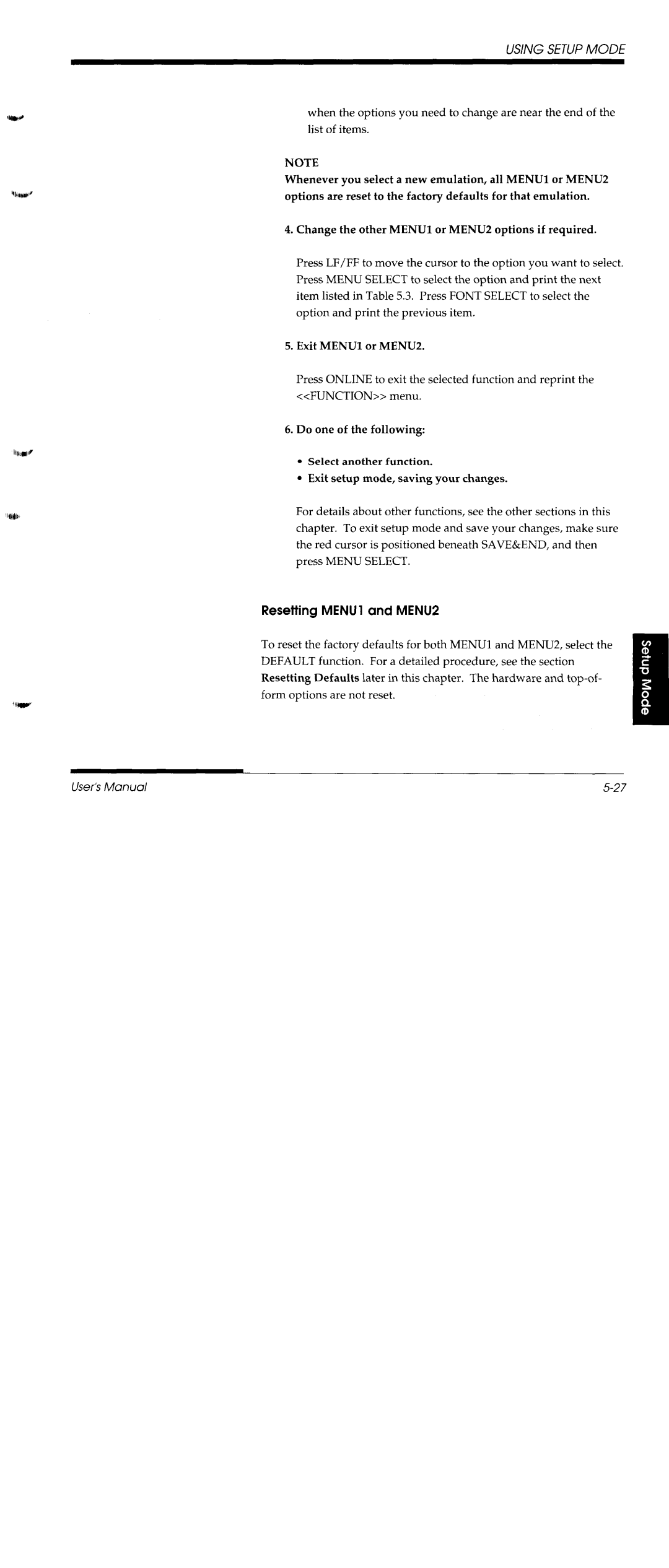 Fujitsu DL1150/1250 manual 