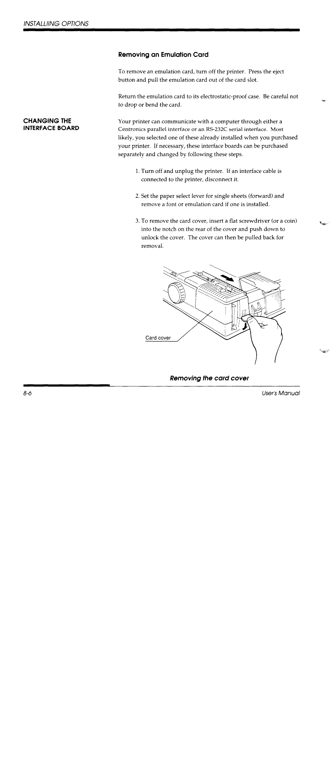 Fujitsu DL3600 manual 